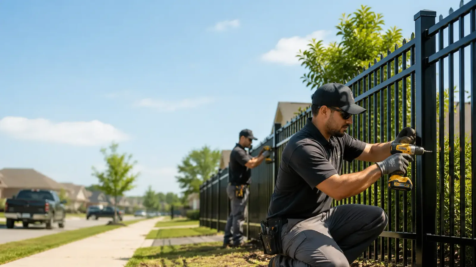 Metal Fence Installation in Windsor, MA